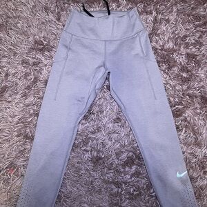 Nike Gray ankle Leggings